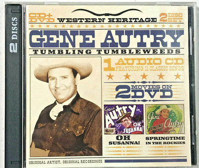 Gene Autry  Western Heritage: Tumbling Tumbleweeds CD FAST SHIPPING