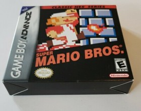 Super Mario Bros. Classic NES Series ( Game Boy Advance, 2004) CIB & Casing