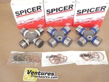 U JOINT KIT 98 TO 99 DODGE RAM 3500 FRONT 4X4 2 PART DRIVE SHAFT  OEM SPICER