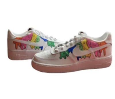 Custom Air Force Shoe Men Any Size Kids Women Brand New Rainbow