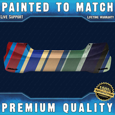 NEW Painted To Match - Rear Bumper for 2013-2015 Honda Civic Sedan 1.8L 13-15