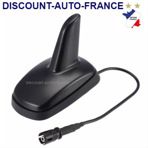 Antenne de toit GPS et FM noire pour Golf 4 Passat Jetta et Skoda