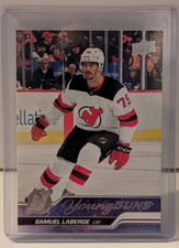 2023-24 Upper Deck Young Guns RC #707 Samuel LaBerge New Jersey Devils