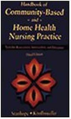 Handbook of Community-Based - Spiral-bound, by Stanhope PhD RN - Acceptable n