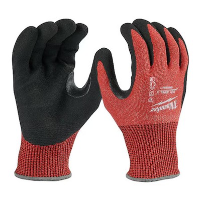 Milwaukee Tool 48-22-8945B Cut-Resistant Coated Gloves,  Cut Level A4 , Dipped