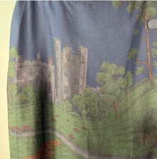 15 NWT VINTAGE Lauren Ralph Lauren Oxfordshire Castle Country Wrap Skirt 14 XL