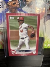 Topps Mini Joe Ross 2022 rifrattore rosso 5/5
