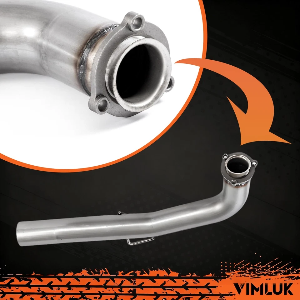 2015-2016 GMC&Chevrolet 2500/3500 HD 6.6L Duramax Diesel 4in Exhaust Pipe Foto 4 de 4