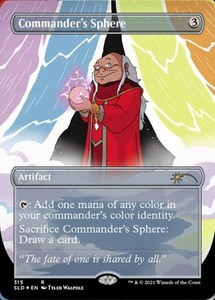 Commander's Sphere #315 Foil Secret Lair Drop Series