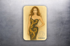 3 x 2 Versace Cindy Crawford Dress Famous FASHION Fridge Refrigerator Magnet