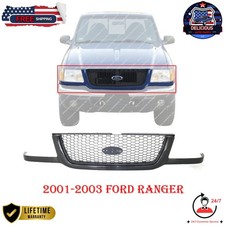 New Front Grille With Silver Mesh Oem Replacements For 2001-2003 Ford Ranger New Front Grille With Silver Mesh Oem Replacements For 2001-2003 Ford Ranger