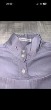 RJ Classic Sterling English Show Shirt Classic Cool Purple Womens 32 Stretch