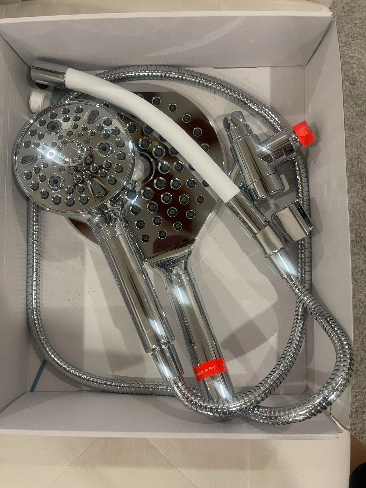 New MakeFit Dual Handheld shower Head Combo 2-in-1