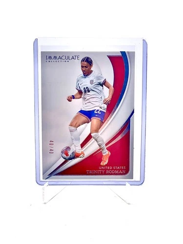 2024-25 Panini Immaculate Collection Trinity Rodman /40 Bookend USA