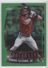 2023 Topps Chrome Update Youthquake Green Refractor /99 Dominic Fletcher uy9