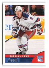 2013-14 Score #342 Darroll Powe New York Rangers