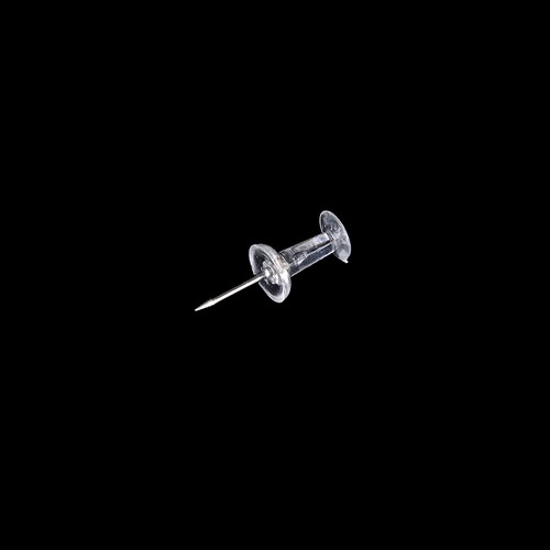 High 40 Pcs Transparent Push Pins Notice Board Map Thumb Tacks Point Bulleti _si - Zdjęcie 11 z 11