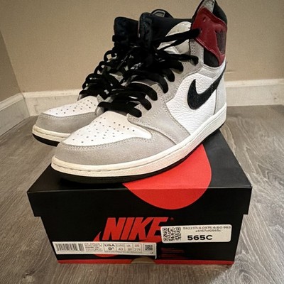 Air Jordan 1 Retro High OG Smoke Grey 9.5