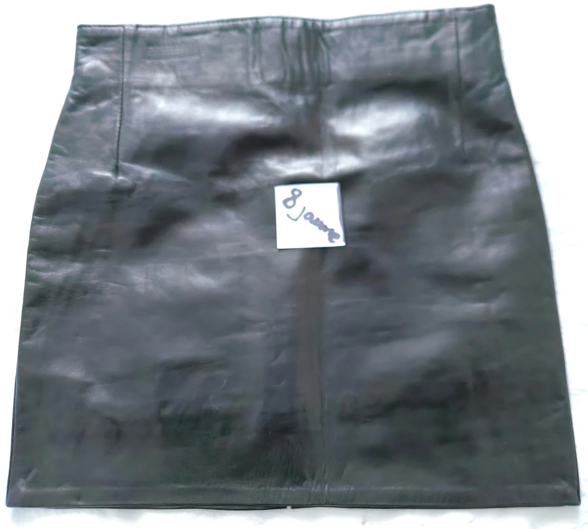 Jupe Trapèze Baby Doll Noir à Pois Blancs – Taille 42/44, Ceinturée, Légère Et Stretch