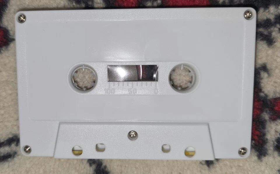 Lot Of 100 Blank Cassette Tapes C-92 White New 92 Minutes 100 In Box. - Image 3 of 4