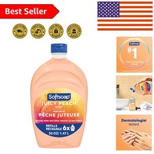 50 fl oz Juicy Peach Hand Soap Refill - Refreshing Fragrance for Kitchen & Bath 0.24 per fl oz