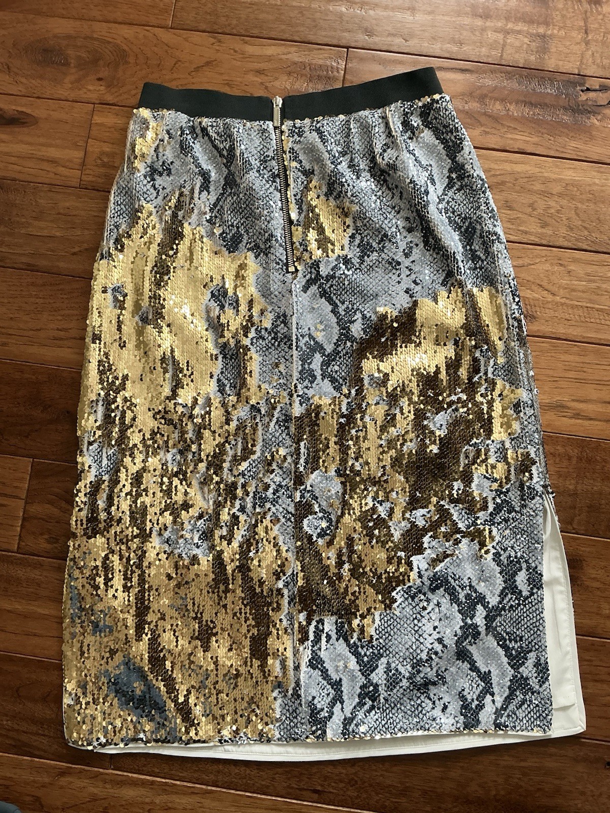 Ted Baker Sequin Snakeskin Pattern Midi Skirt, US… - image 10