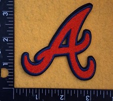 ATLANTA BRAVES BASEBALL IRON ON PATCH 