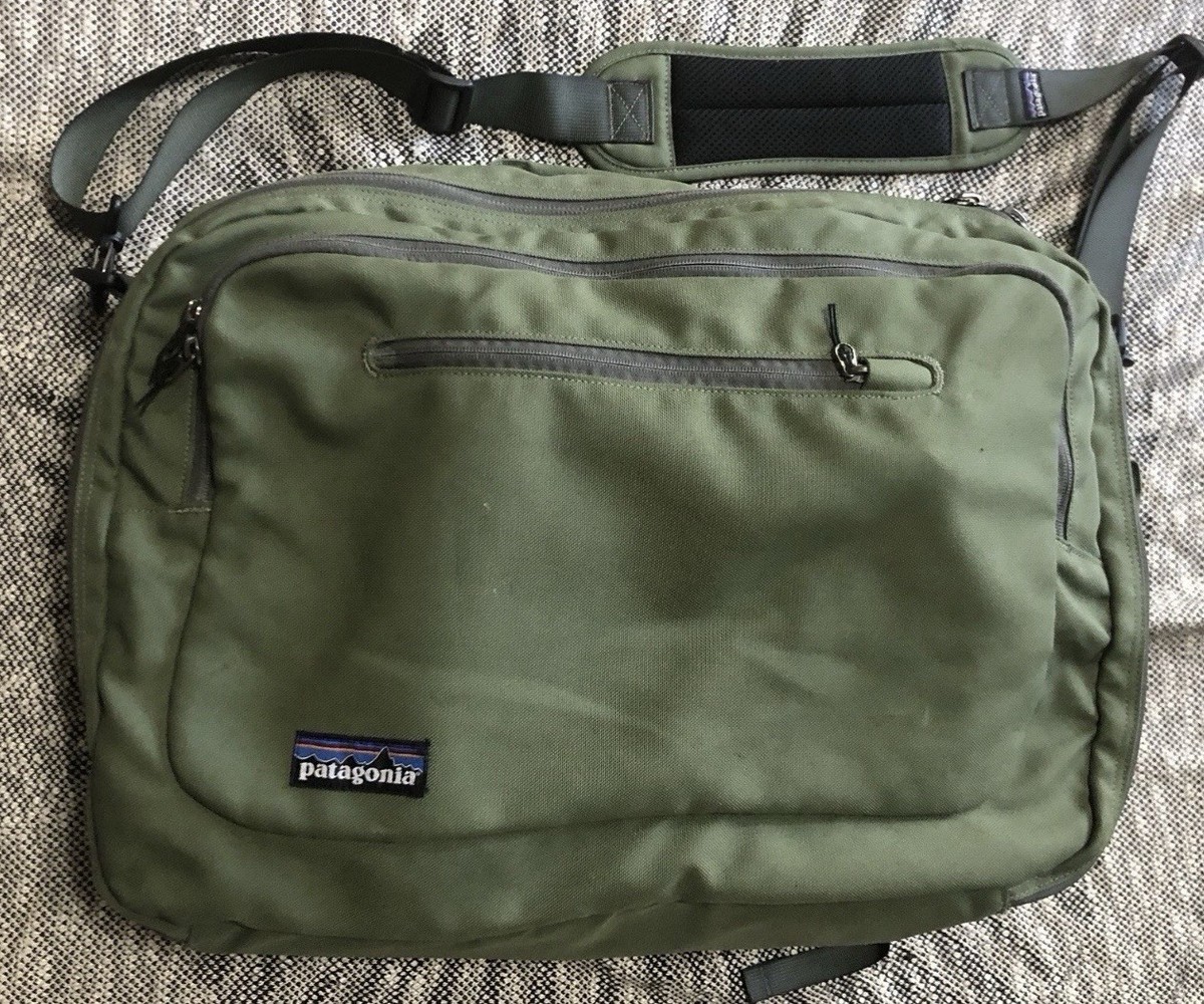 patagonia convertible travel bag PATAGONIA Headway MLC Discontinued Convertible Backpack Carry-On Green-Rare