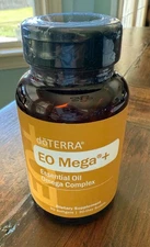 NEW doTERRA EO Mega+ Essential Oil Omega Complex 90 Softgels | SEALED EXP 2027