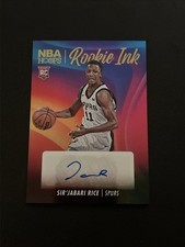 2023-24 Panini NBA Hoops - Rookie Ink Sir'Jabari Rice #RI-SJR (AU, RC)