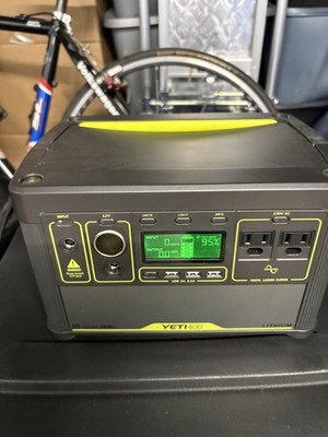 New Goal Zero Yeti 400 kit - Lithium Portable Power bank with power supply