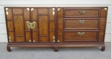 Asian Dresser Thomasville Ming Chow Tansu Server Buffet Sideboard 2 Bachelors