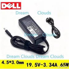 DELL 65W 19.5V 3.34A AC Power Adapter Charger 4.5 3.0mm Brand New Genuine
