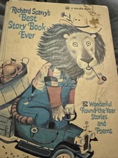 Vintage Richard Scarry's Best Story Book Ever - 1968 Hardcover, 82 Stories
