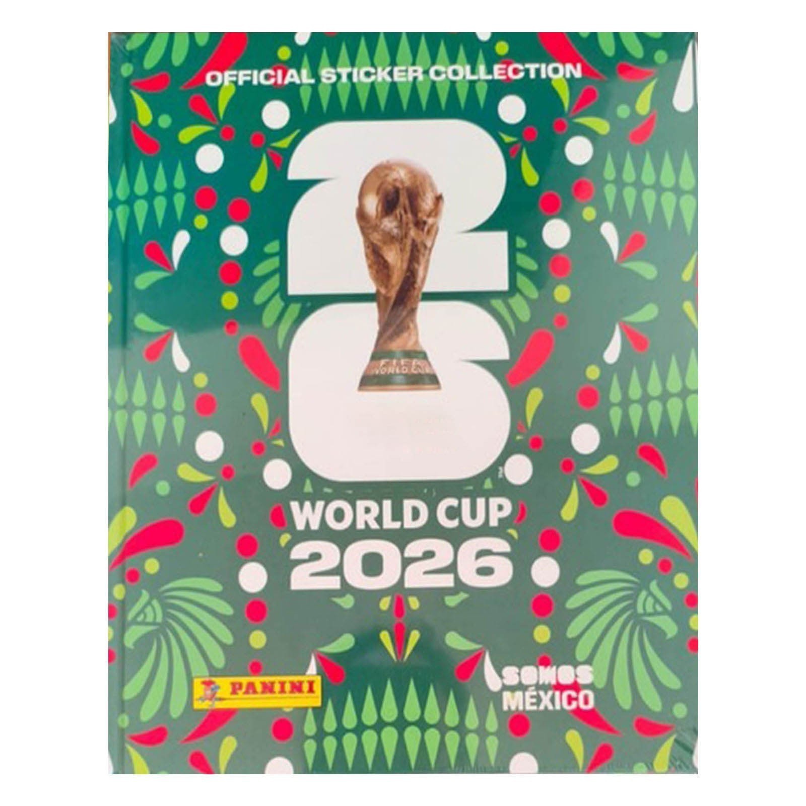 2026 FIFA World Cup Panini Hard Cover Album Green MEXICO Version SEALED
