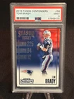 2016 Panini Contenders - Season Ticket Tom Brady #58 PSA 9