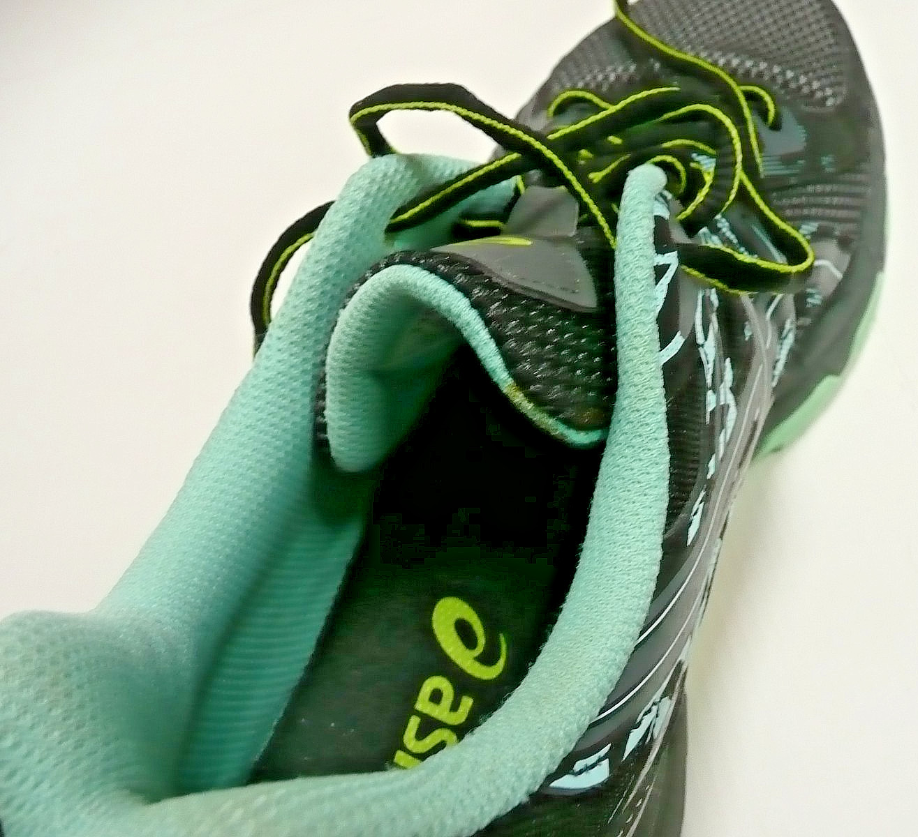 ASICS GEL-Venture 6 Women's Size 9.5 Black Mint Athletic Running Shoes Sneakers image 10