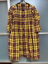 COMME des GARCONS Check Dress Size S