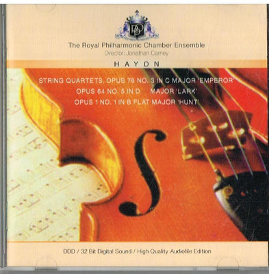 Haydn: Streichquartette (Streichquartette) Op.76 Nr.3, Op.64 Nr.5, Op.1 Nr.1 - CD