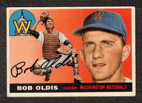 Bob Oldis #169 1955 Topps card