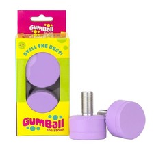 Moxi Gumball Roller Skate Toe Stops Grape 83A, Long Stem 