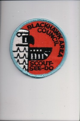 Blackhawk Area Council Scout-See-Do patch (Blue)