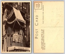 1939 King George VI Queen Elizabeth Royal Visit Montreal Windsor Hotel Postcard