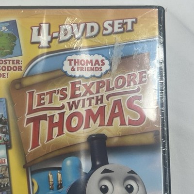 Thomas Friends: Lets Explore with Thomas (DVD, 2012, 4-Disc Set