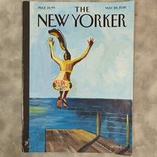 The New Yorker Magazine May 28 2018 Jump! Gayle Kabaker Complete Issue