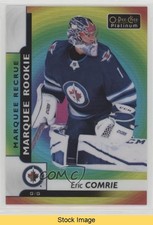 2017-18 O-Pee-Chee Platinum Rainbow Color Wheel Eric Comrie #196 READ g1m
