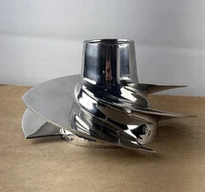 Stainless Steel Jet Pump Impeller 4 Blade 22 Spline 6” Dia x 3”