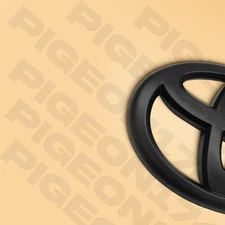 Front Grille Emblem Overlay Kit For 4runner 2010-2024 Acccessories Blacko Out