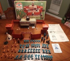 Vintage Marx Sears Heritage Fort Apache Playset 79 59093C