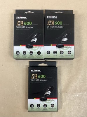 LOT OF 5 EDIMAX EW-7811UTC AC600 Dual-Band USB Adapter